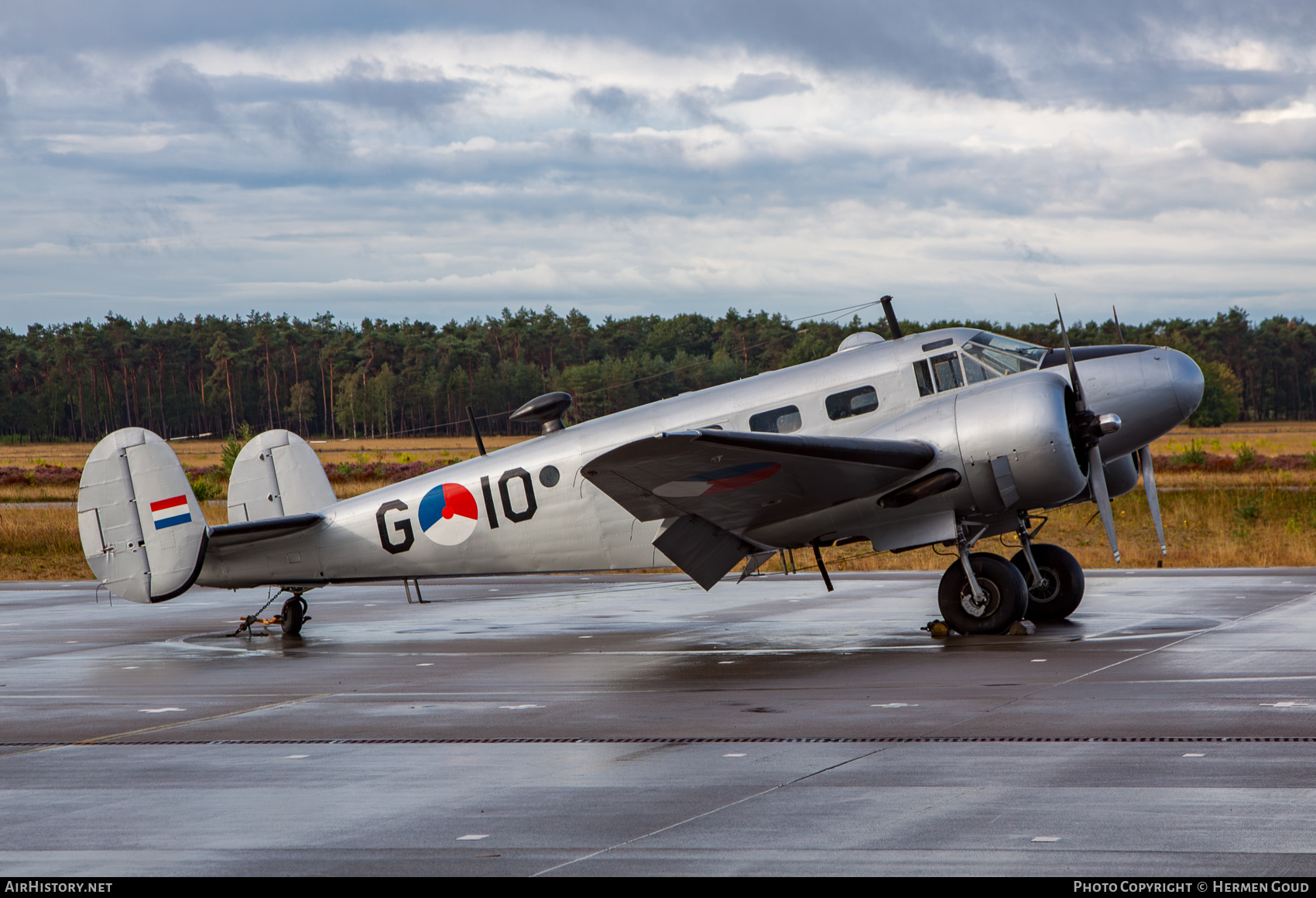 Aircraft Photo of PH-UDT / G-10 | Beech D18S | Netherlands - Air Force | AirHistory.net #842407