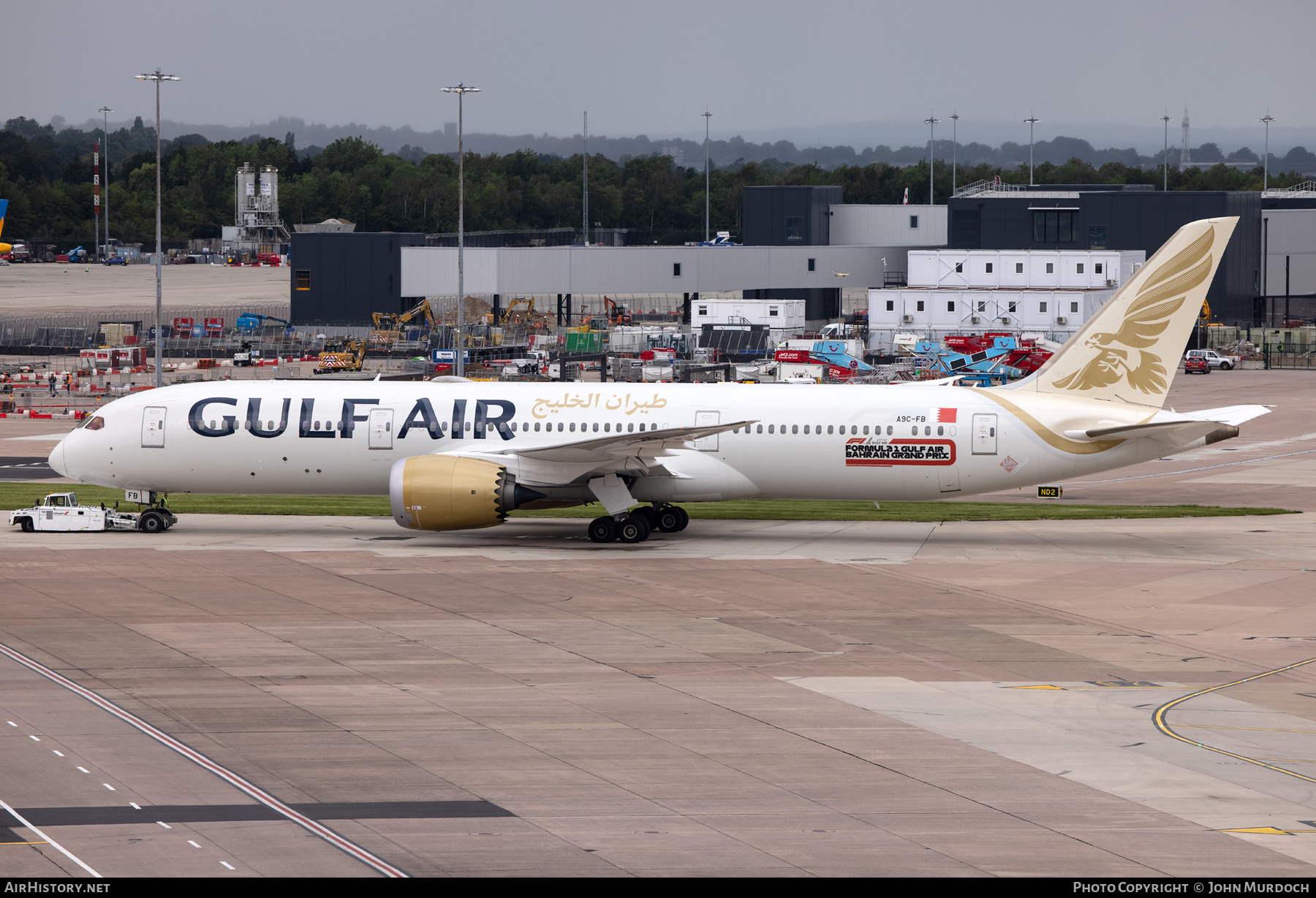 Aircraft Photo of A9C-FB | Boeing 787-9 Dreamliner | Gulf Air | AirHistory.net #842427