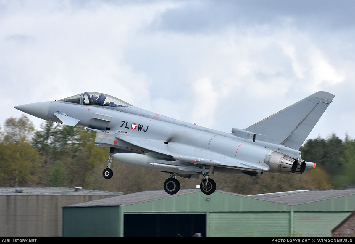 Aircraft Photo of 7L-WJ | Eurofighter EF-2000 Typhoon | Austria - Air Force | AirHistory.net #842428
