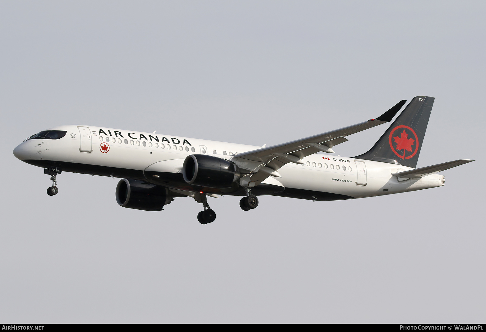 Aircraft Photo of C-GMZN | Airbus A220-371 (BD-500-1A11) | Air Canada | AirHistory.net #842436