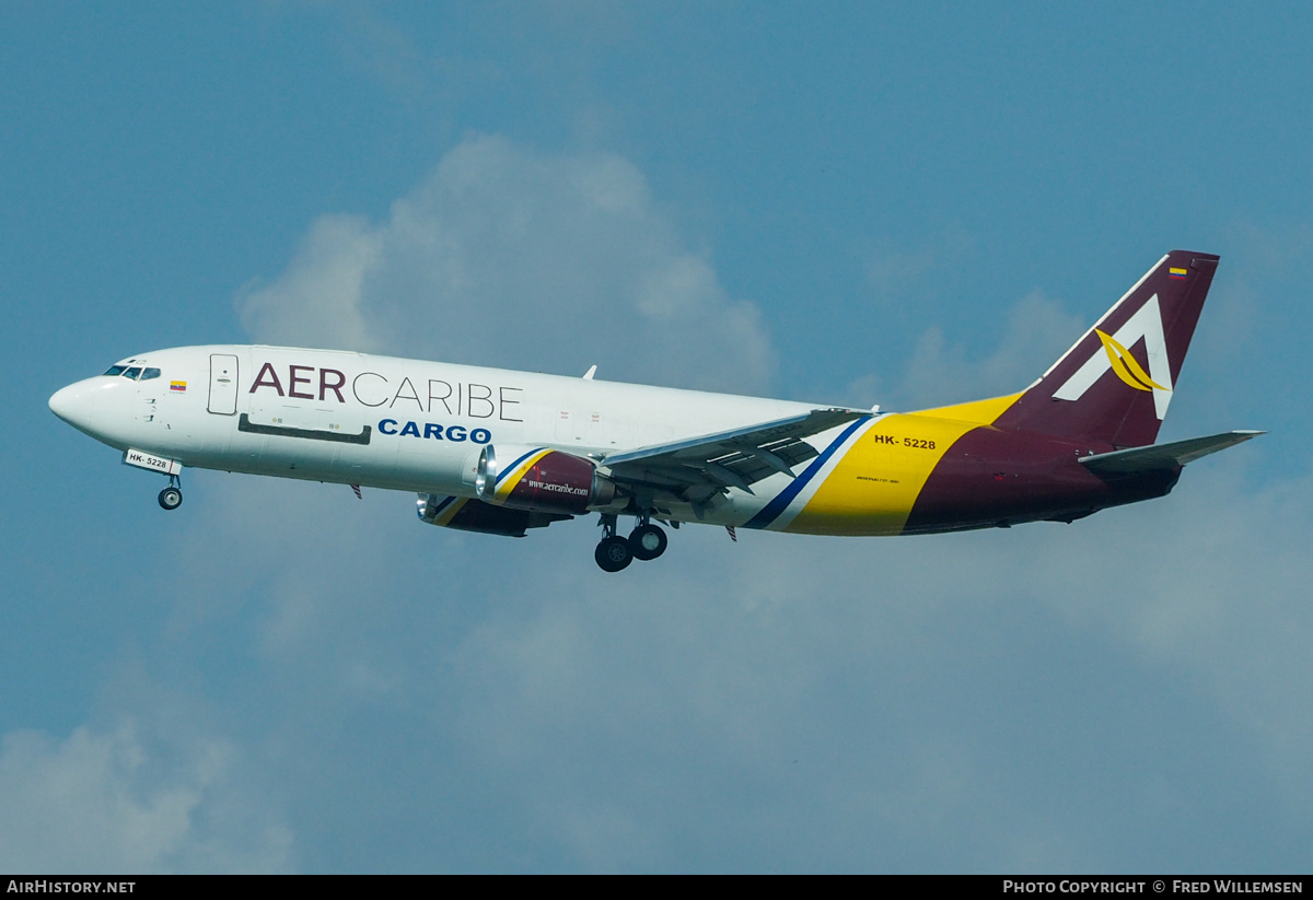 Aircraft Photo of HK-5228 | Boeing 737-4B6(F) | AerCaribe Cargo | AirHistory.net #842438