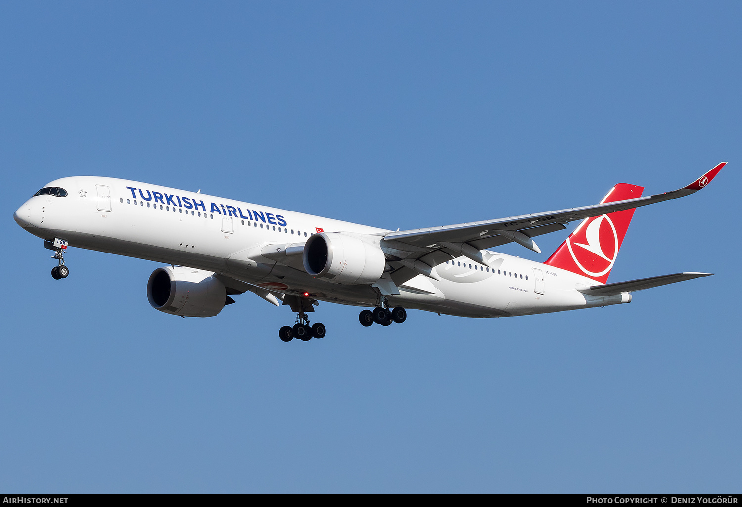 Aircraft Photo of TC-LGM | Airbus A350-941 | Turkish Airlines | AirHistory.net #842450