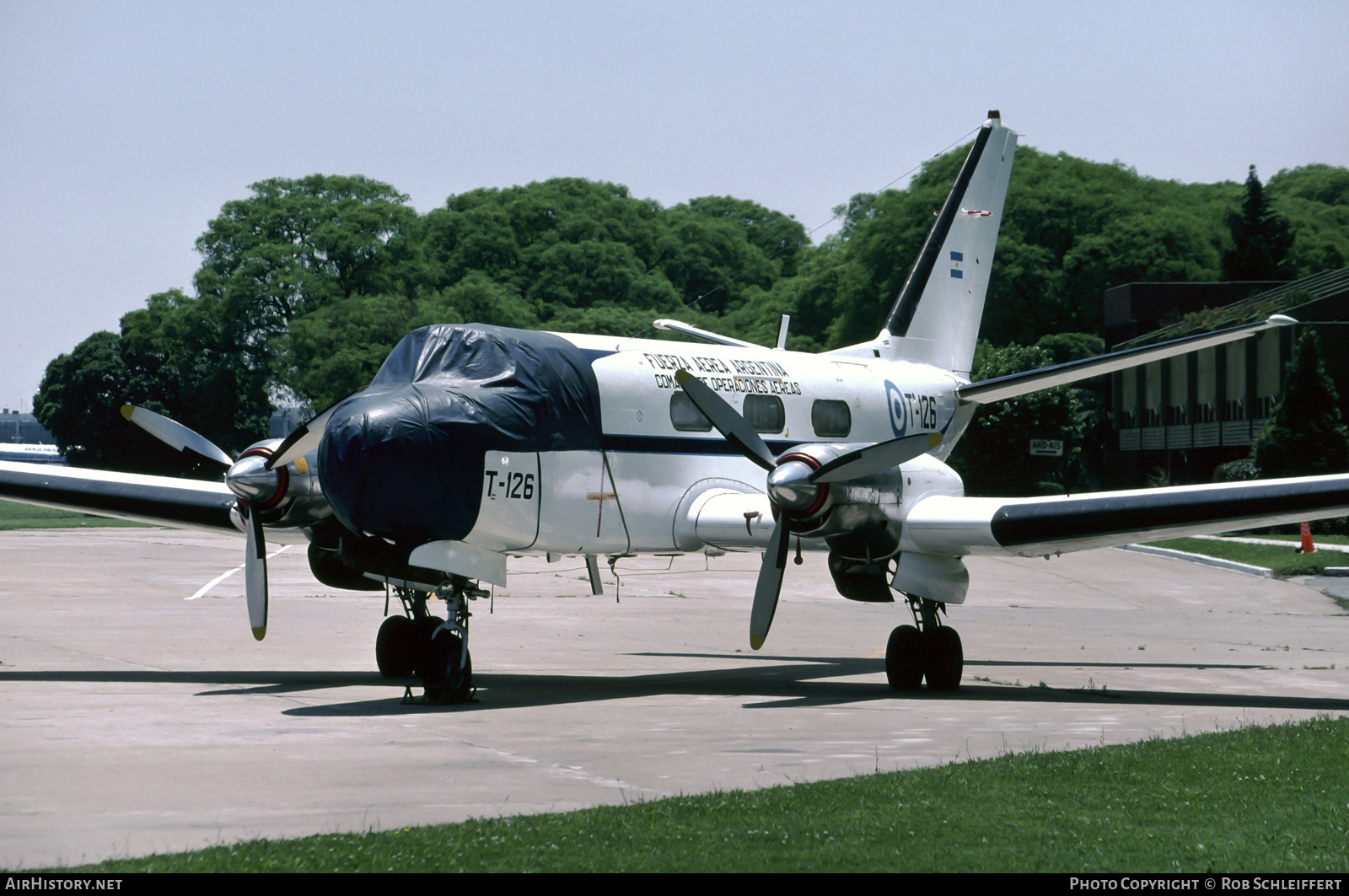 Aircraft Photo of T-126 | FMA IA-50B Guarani II | Argentina - Air Force | AirHistory.net #842465