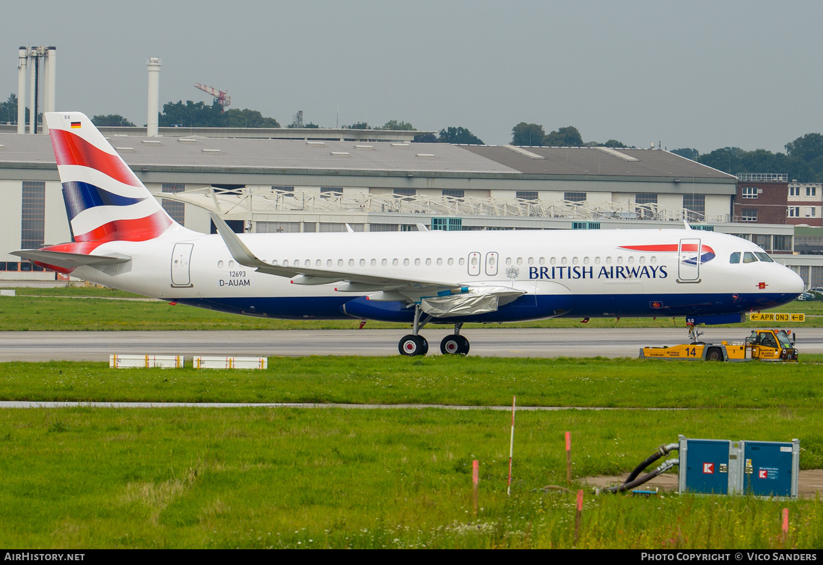 Aircraft Photo of D-AUAM | Airbus A320-251N | British Airways | AirHistory.net #842482