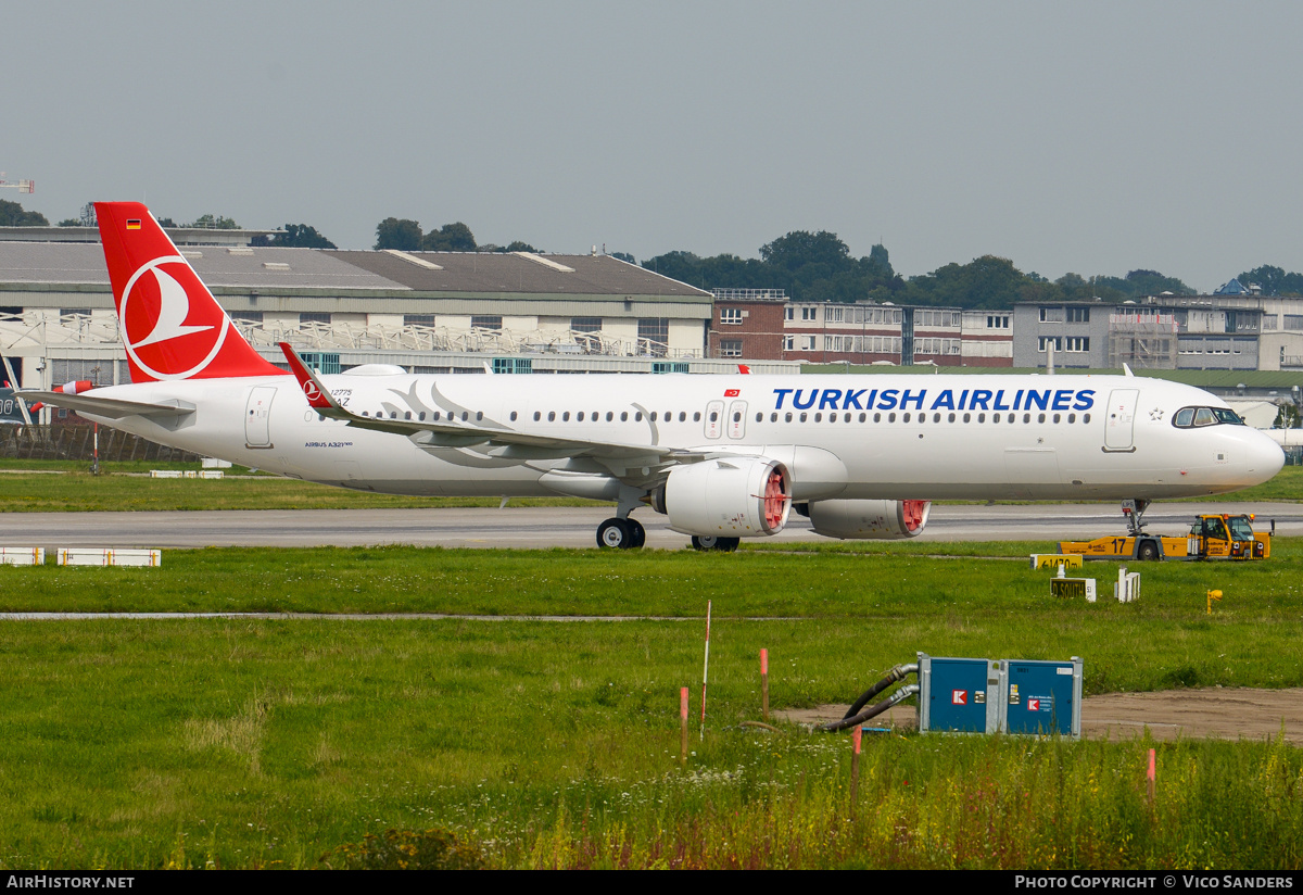 Aircraft Photo of D-AZAZ | Airbus A321-271NX | Turkish Airlines | AirHistory.net #842483