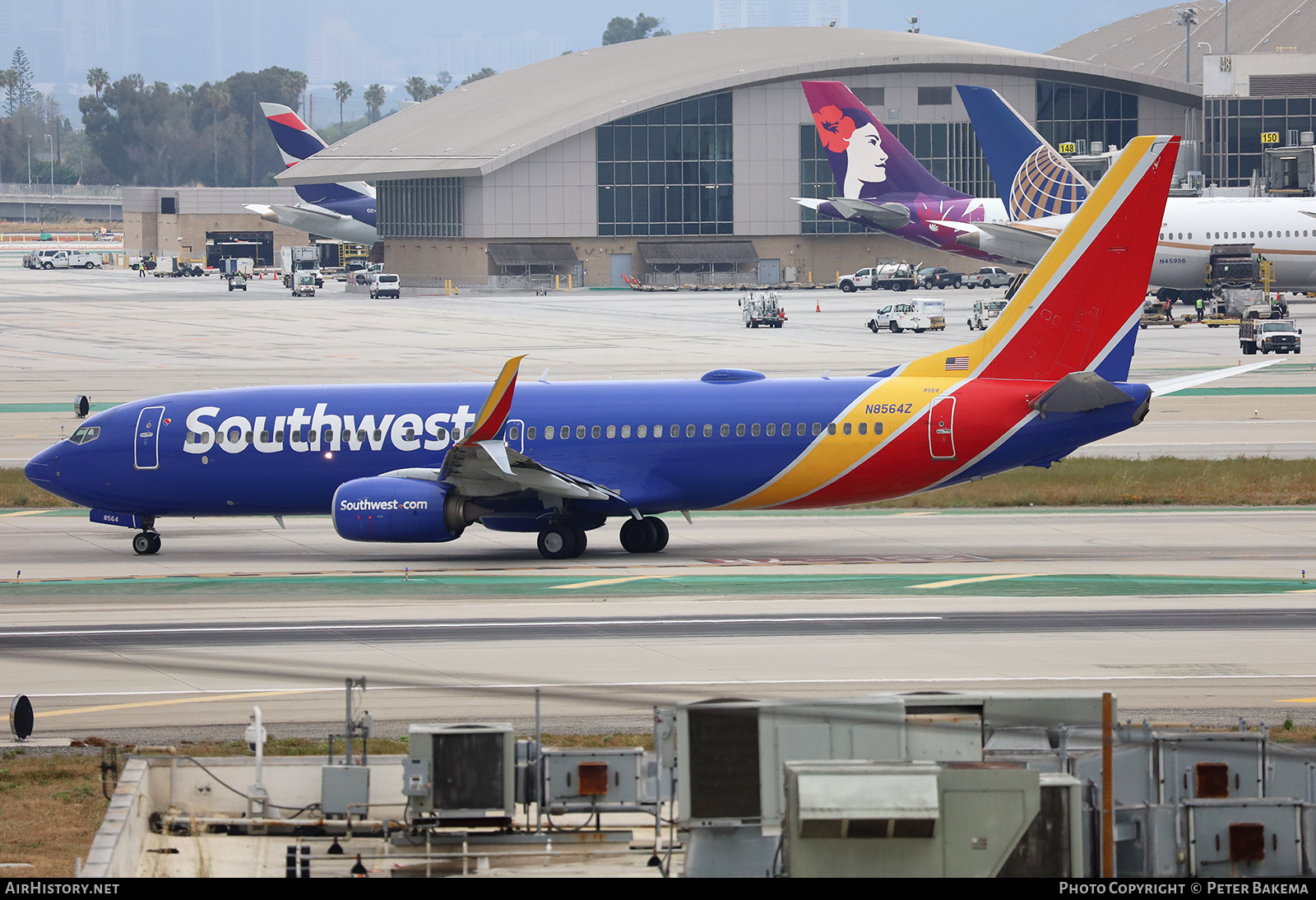 Aircraft Photo of N8564Z | Boeing 737-8H4 | Southwest Airlines | AirHistory.net #842497