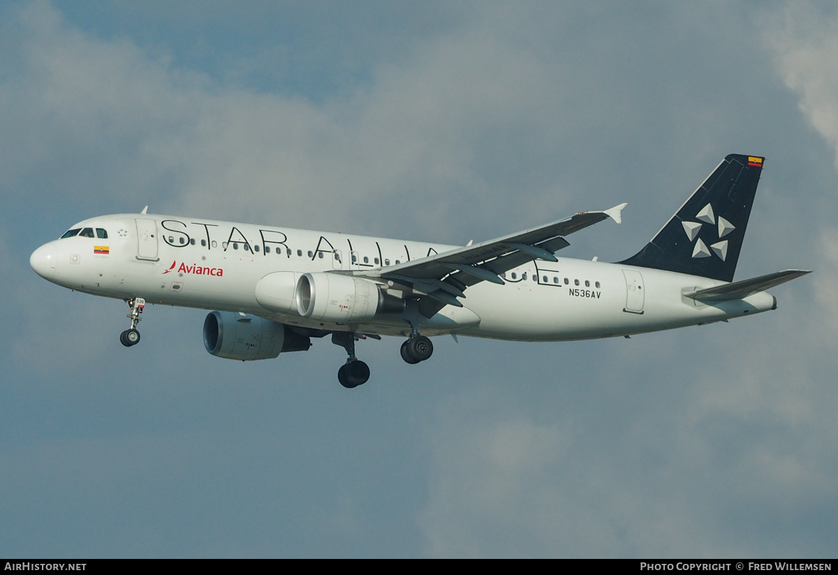 Aircraft Photo of N536AV | Airbus A320-214 | Avianca | AirHistory.net #842502