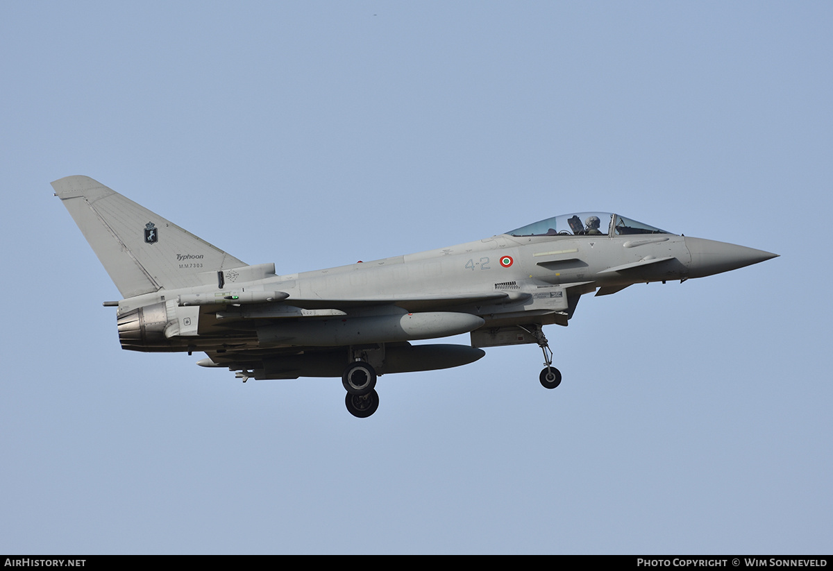 Aircraft Photo of MM7303 | Eurofighter F-2000A Typhoon | Italy - Air Force | AirHistory.net #842519