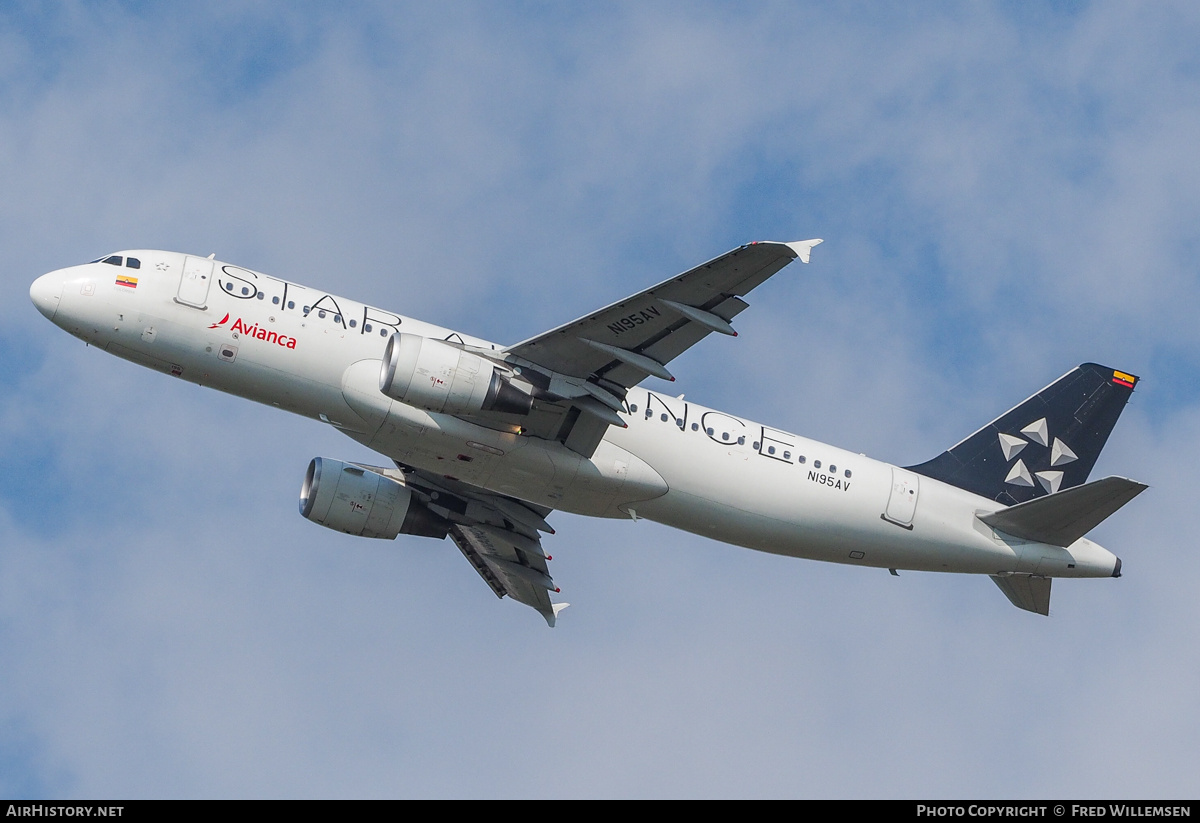 Aircraft Photo of N195AV | Airbus A320-214 | Avianca | AirHistory.net #842522