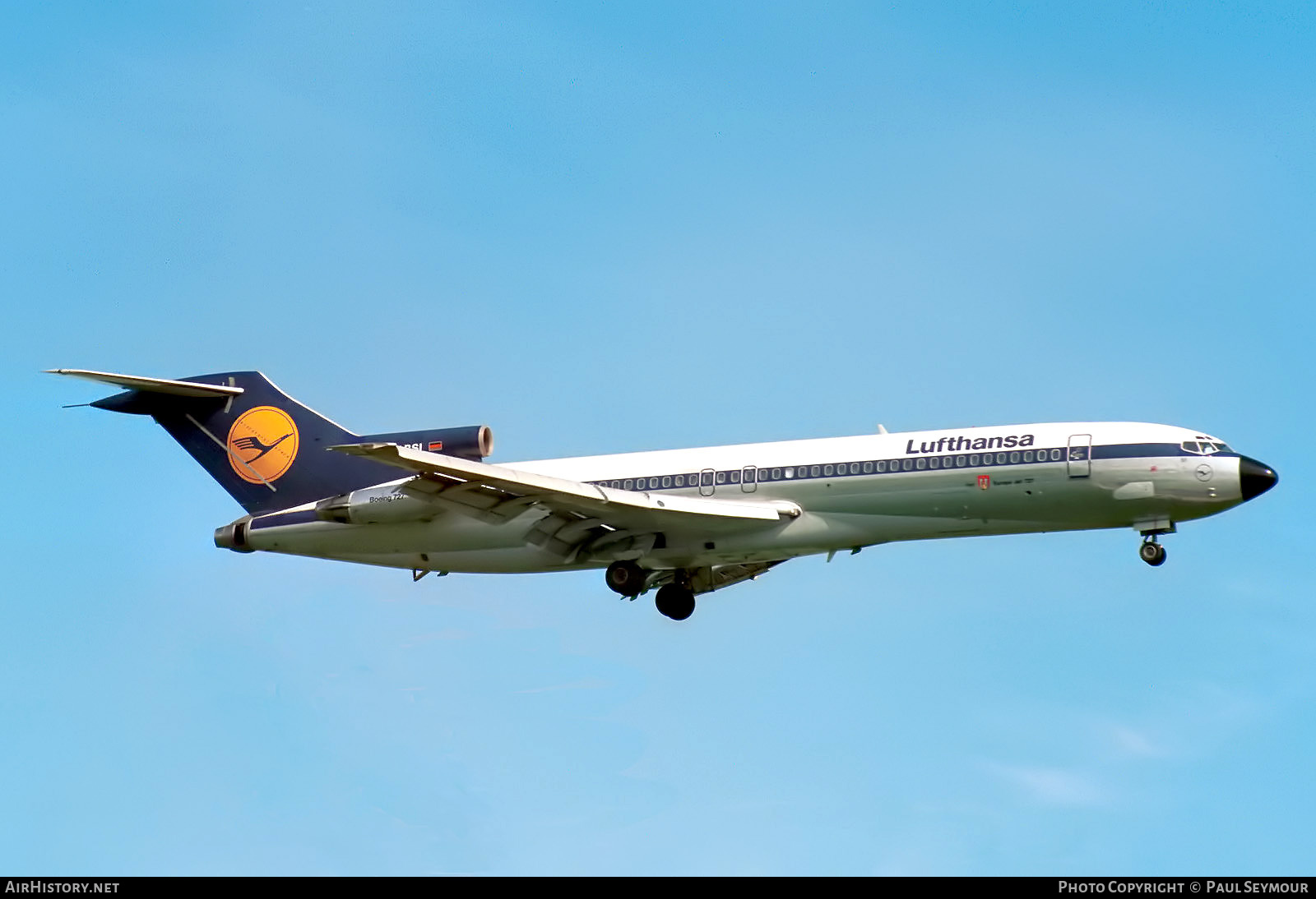 Aircraft Photo of D-ABSI | Boeing 727-230/Adv | Lufthansa | AirHistory.net #842535