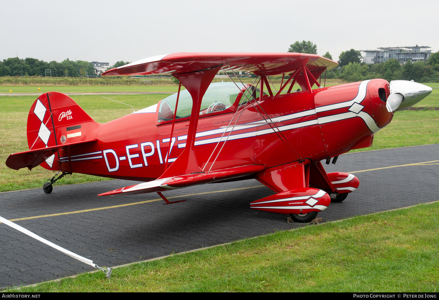 Aircraft Photo of D-EPIZ | Aerotek Pitts S-2A Special | Acroteam Meschede | AirHistory.net #842536
