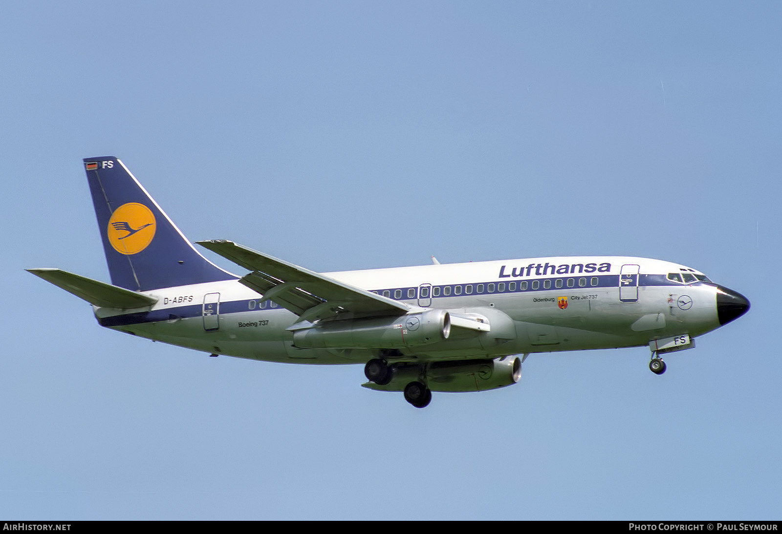 Aircraft Photo of D-ABFS | Boeing 737-230/Adv | Lufthansa | AirHistory.net #842540