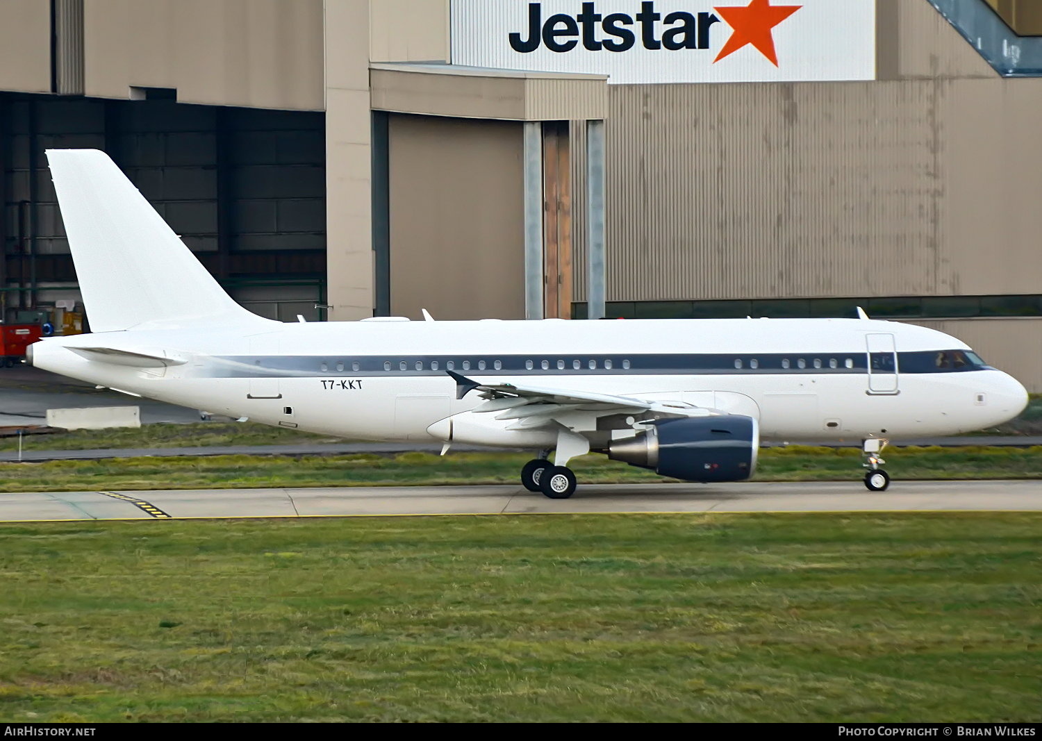 Aircraft Photo of T7-KKT | Airbus A319-115ACJ | AirHistory.net #842542