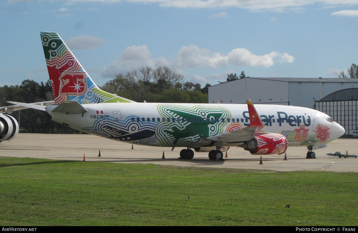 Aircraft Photo of OB-2167P | Boeing 737-3H4 | Star Perú | AirHistory.net #842544