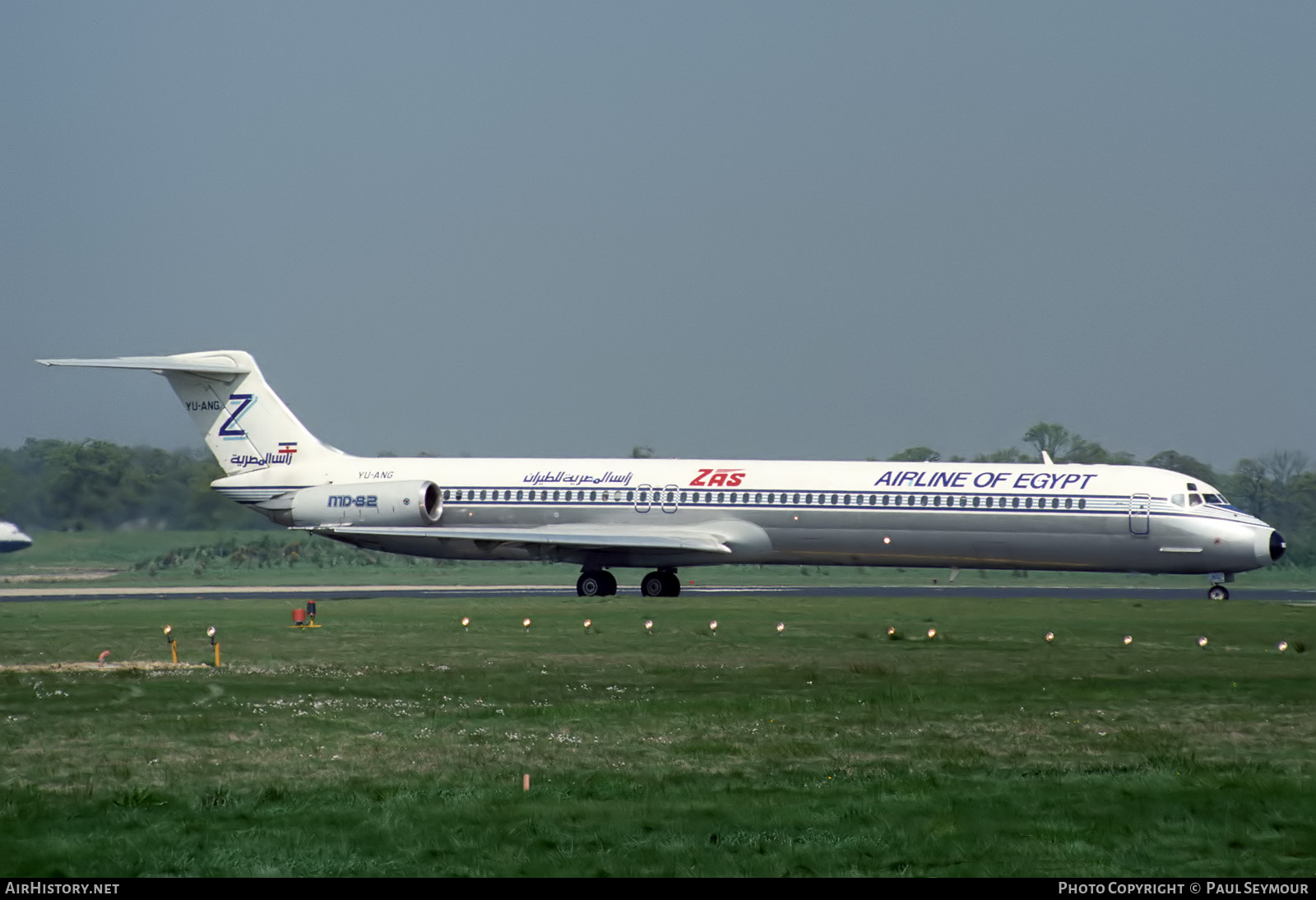 Aircraft Photo of YU-ANG | McDonnell Douglas MD-82 (DC-9-82) | ZAS Airline of Egypt | AirHistory.net #842547
