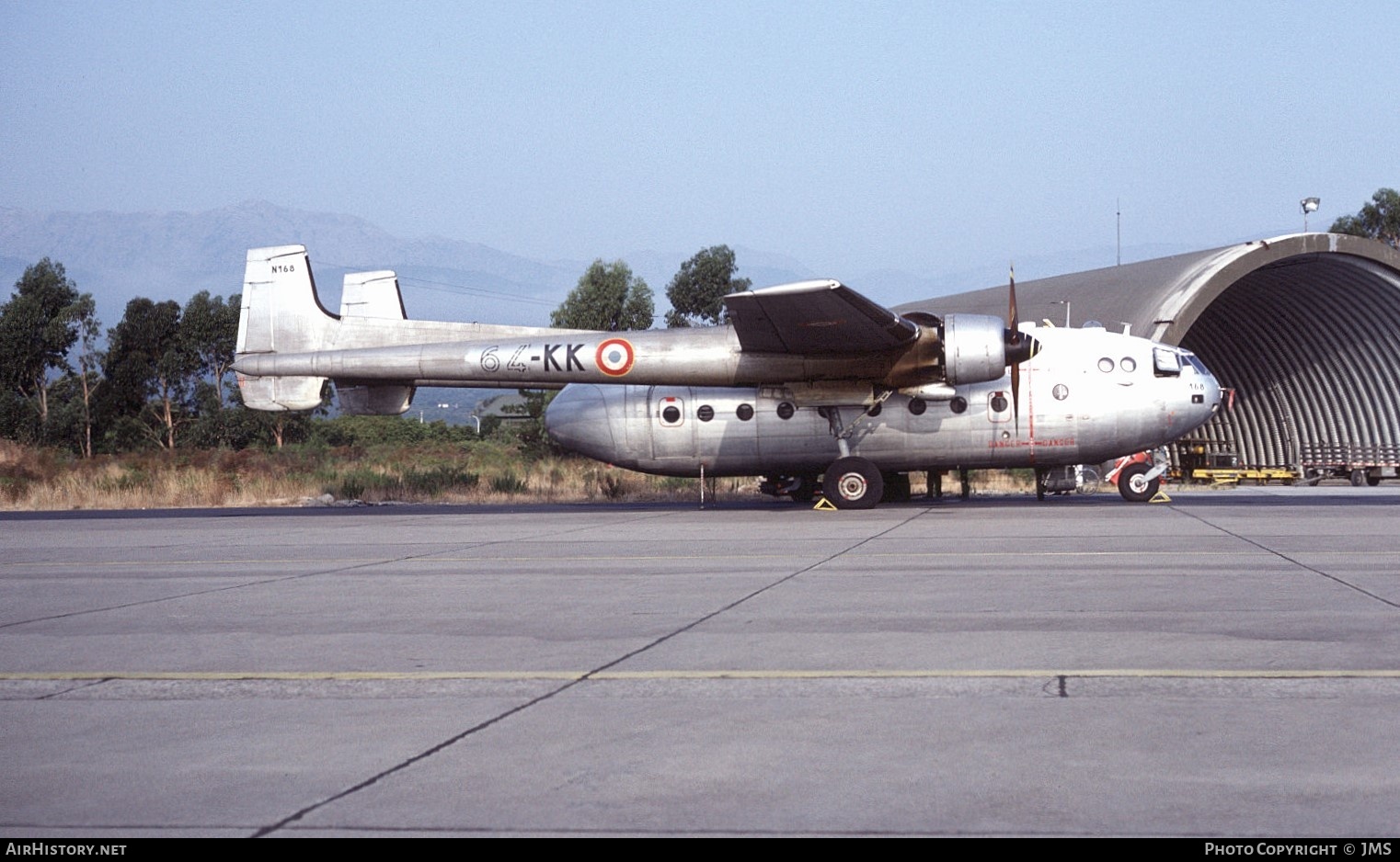 Aircraft Photo of 168 | Nord 2501F-3 Noratlas | France - Air Force | AirHistory.net #842556