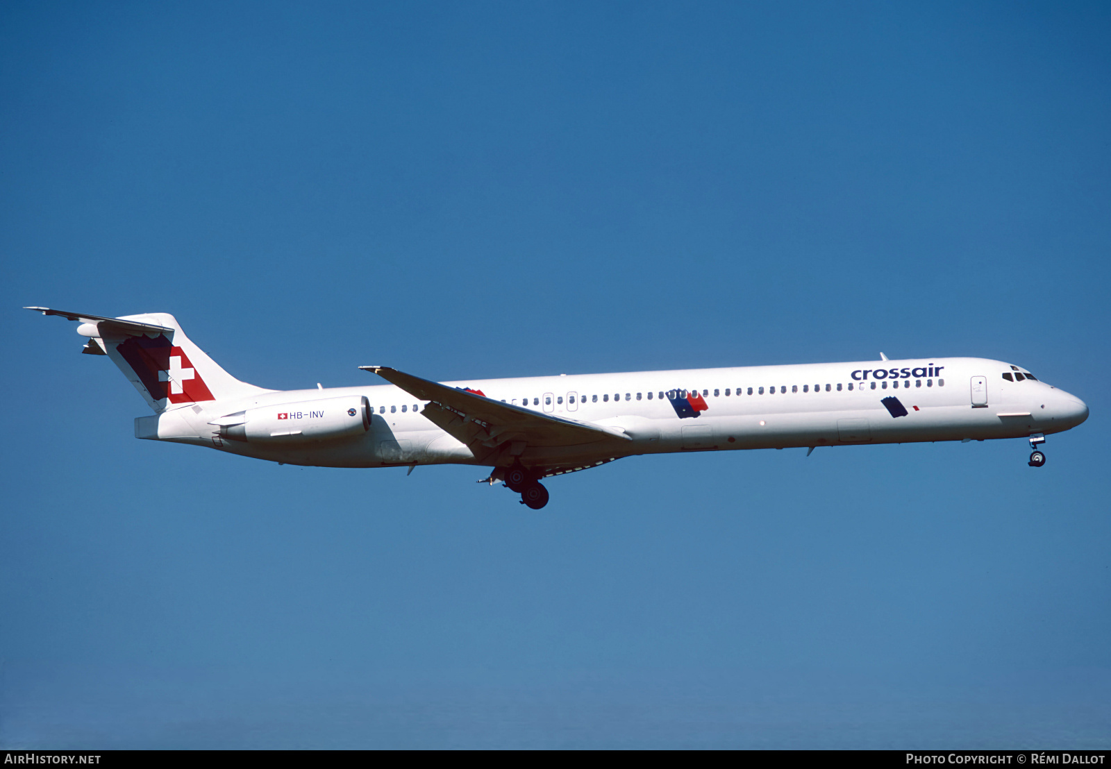 Aircraft Photo of HB-INV | McDonnell Douglas MD-83 (DC-9-83) | Crossair | AirHistory.net #842562
