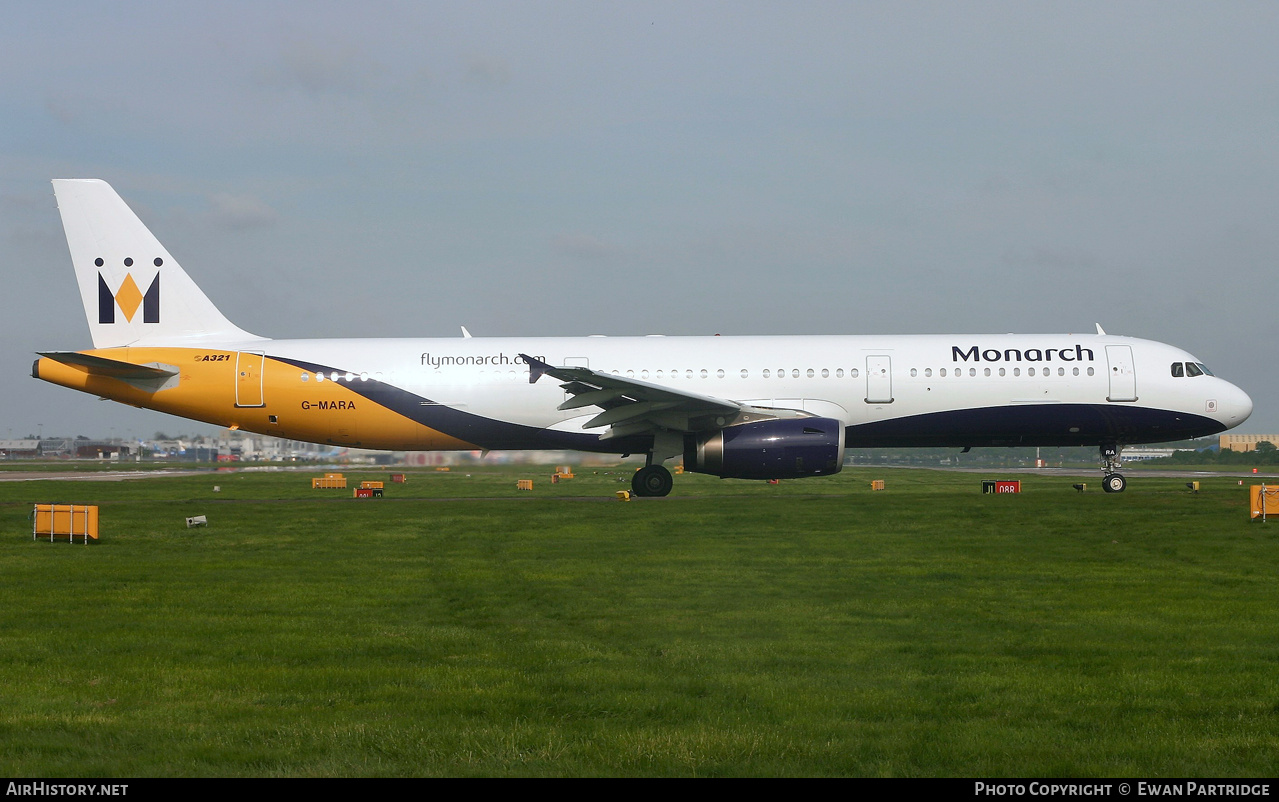 Aircraft Photo of G-MARA | Airbus A321-231 | Monarch Airlines | AirHistory.net #842582