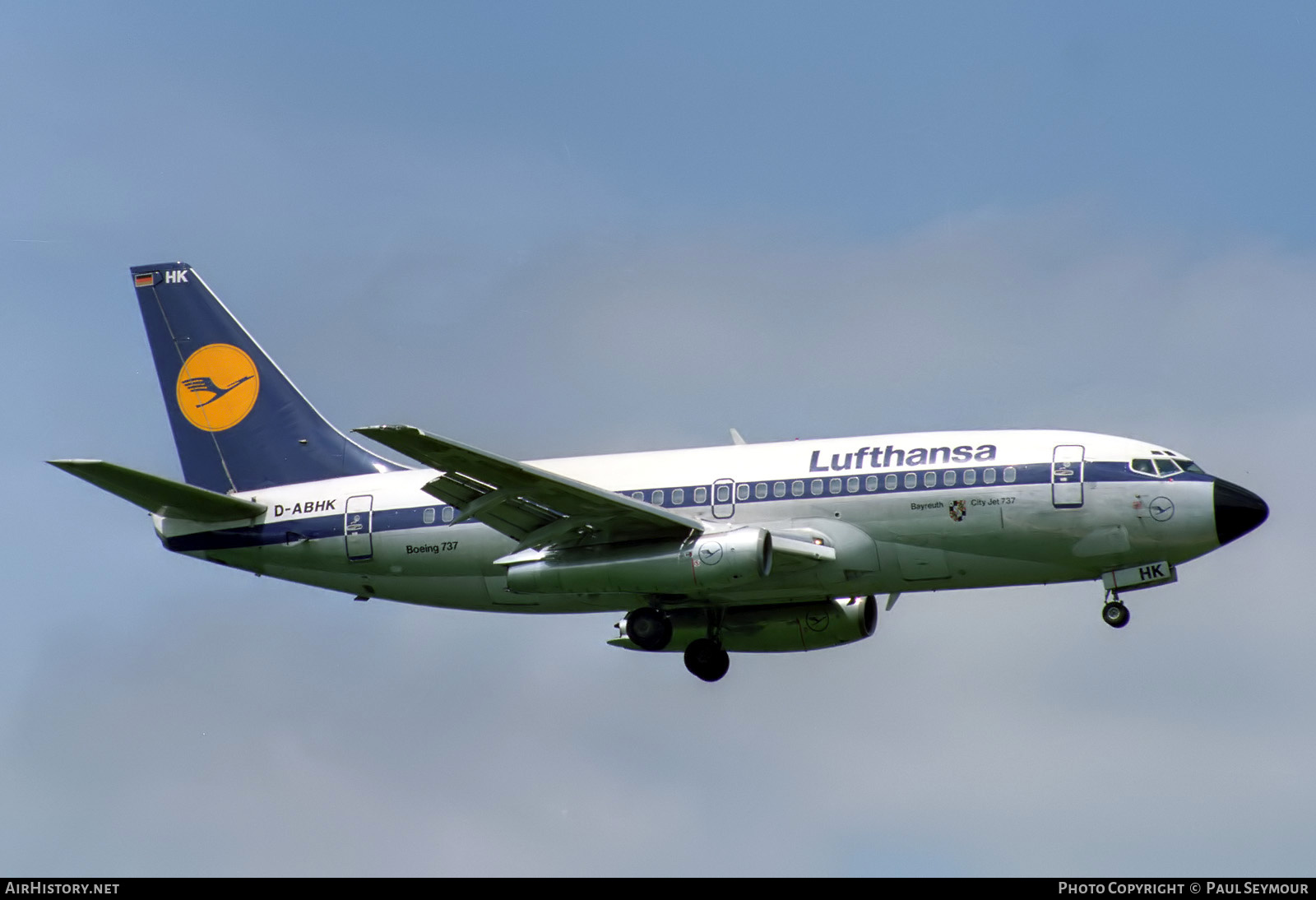 Aircraft Photo of D-ABHK | Boeing 737-230/Adv | Lufthansa | AirHistory.net #842584