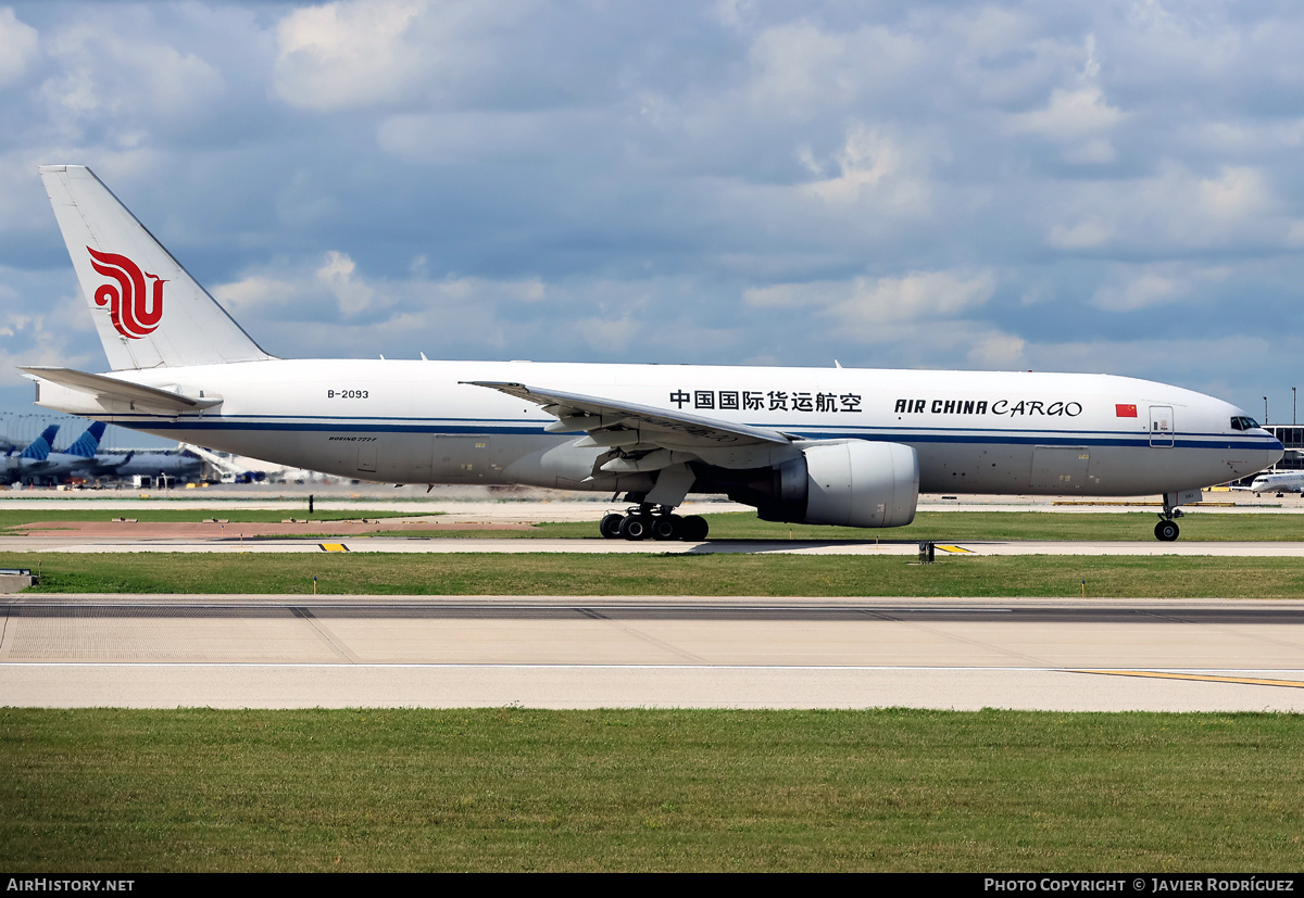 Aircraft Photo of B-2093 | Boeing 777-FFT | Air China Cargo | AirHistory.net #842586