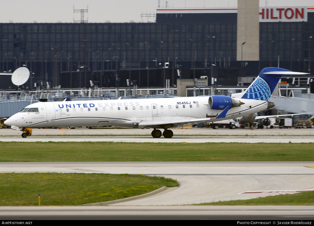 Aircraft Photo of N545GJ | Bombardier CRJ-550 (CL-600-2C11) | United Express | AirHistory.net #842601