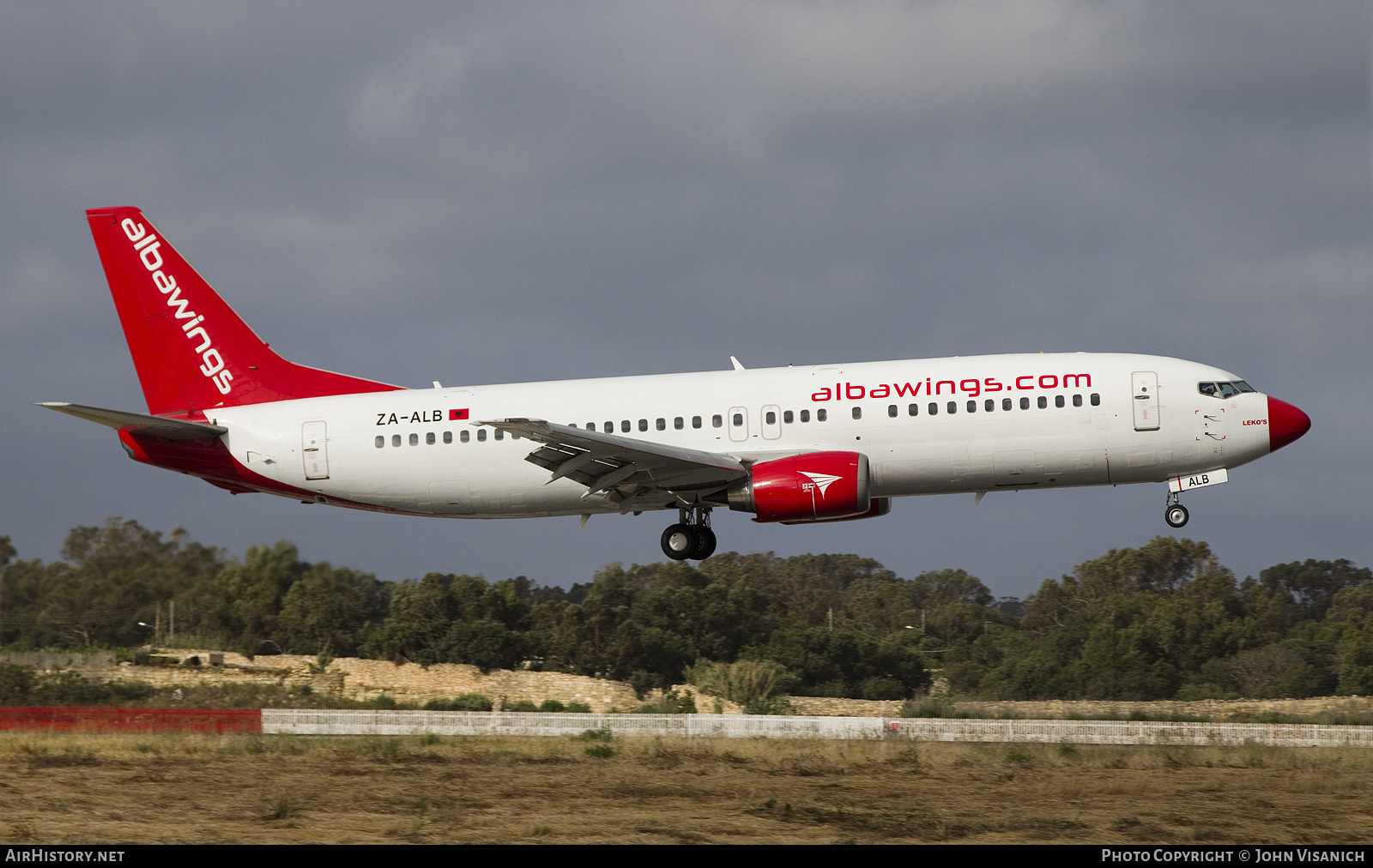 Aircraft Photo of ZA-ALB | Boeing 737-46J | Albawings | AirHistory.net #842605