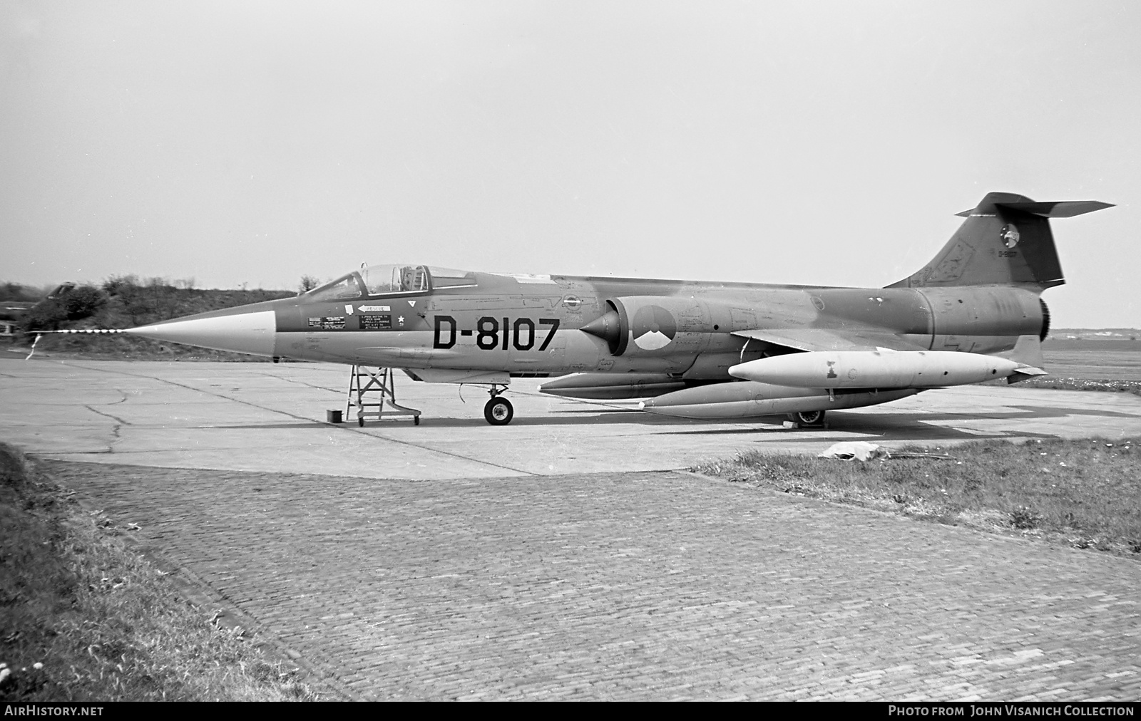 Aircraft Photo of D-8107 | Lockheed RF-104G Starfighter | Netherlands - Air Force | AirHistory.net #842608