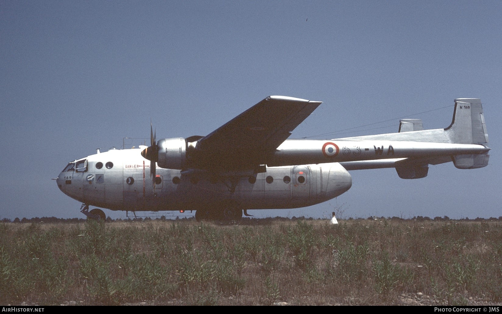 Aircraft Photo of 169 | Nord 2501F-3 Noratlas | France - Air Force | AirHistory.net #842617