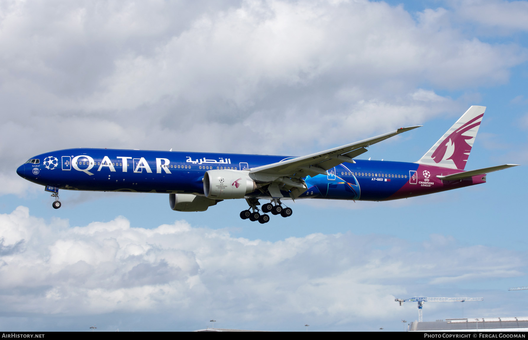 Aircraft Photo of A7-BED | Boeing 777-3DZ/ER | Qatar Airways | AirHistory.net #842667