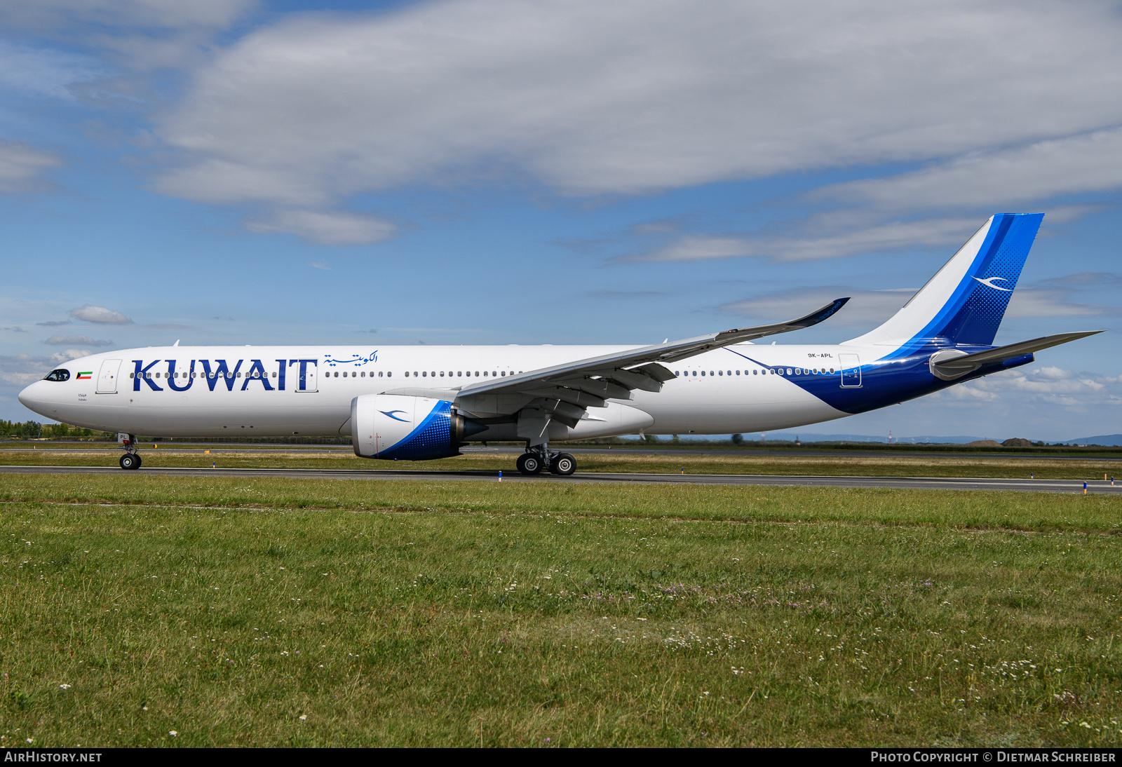 Aircraft Photo of 9K-APL | Airbus A330-941 | Kuwait Airways | AirHistory.net #842686