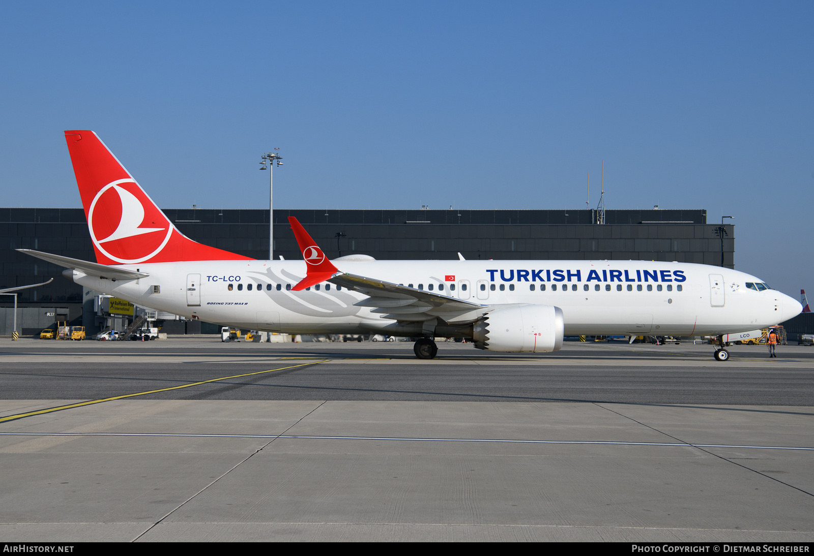 Aircraft Photo of TC-LCO | Boeing 737-8 Max 8 | Turkish Airlines | AirHistory.net #842708