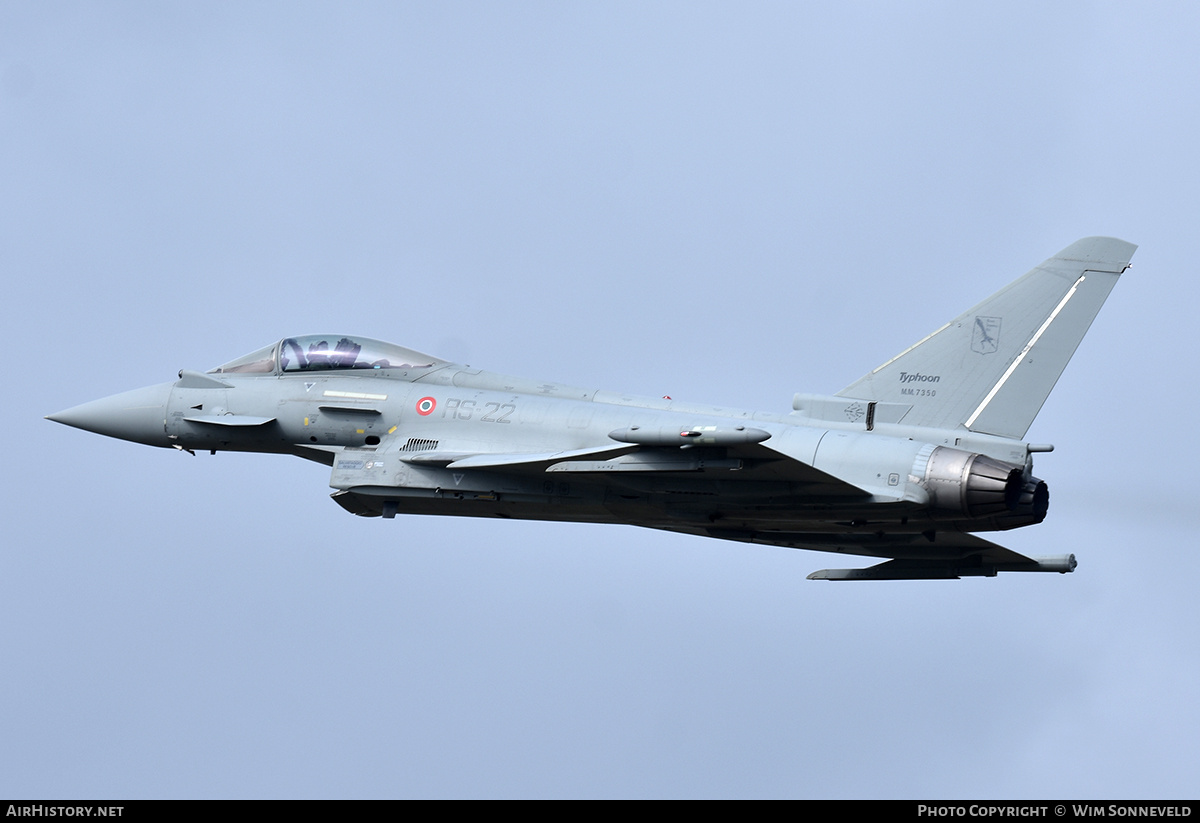 Aircraft Photo of MM7350 | Eurofighter F-2000A Typhoon | Italy - Air Force | AirHistory.net #842733