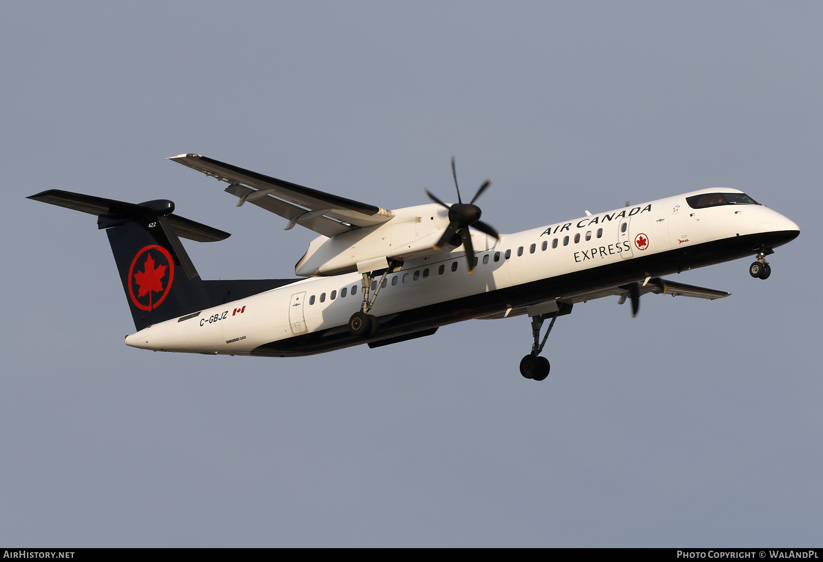 Aircraft Photo of C-GBJZ | Bombardier DHC-8-402 Dash 8 | Air Canada Express | AirHistory.net #842763