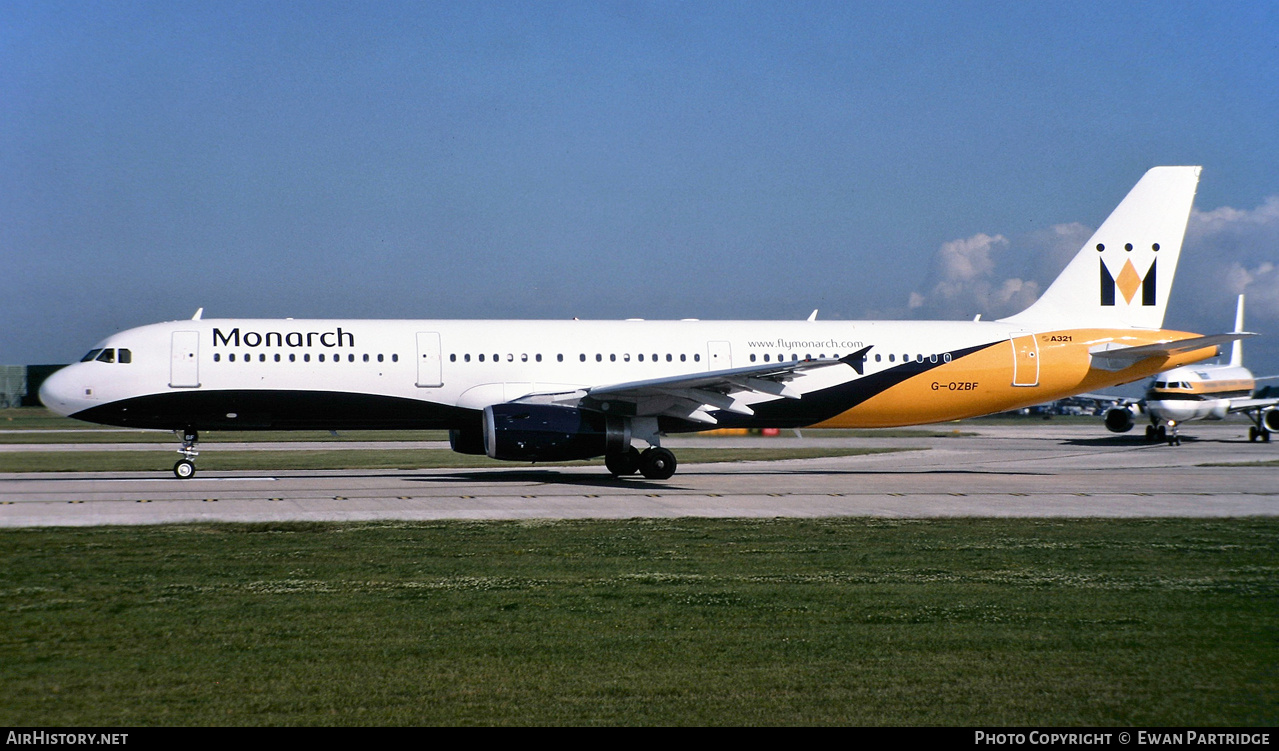Aircraft Photo of G-OZBF | Airbus A321-231 | Monarch Airlines | AirHistory.net #842772
