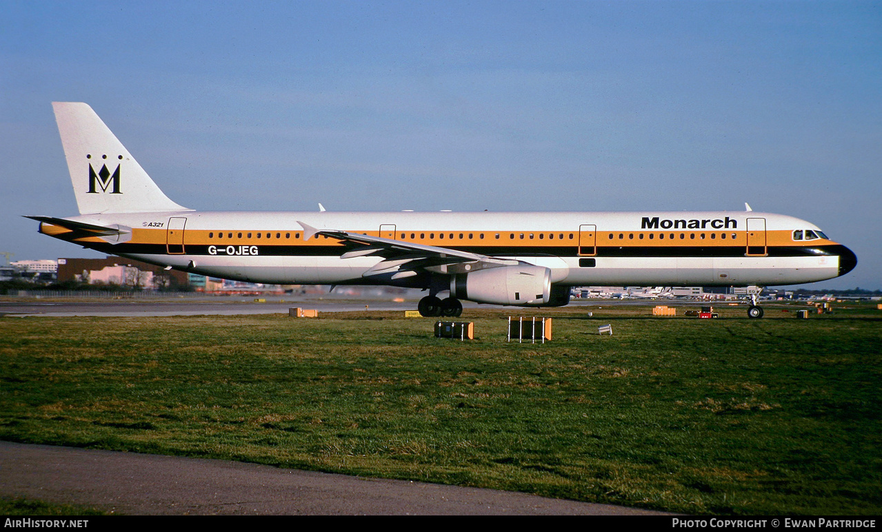 Aircraft Photo of G-OJEG | Airbus A321-231 | Monarch Airlines | AirHistory.net #842774