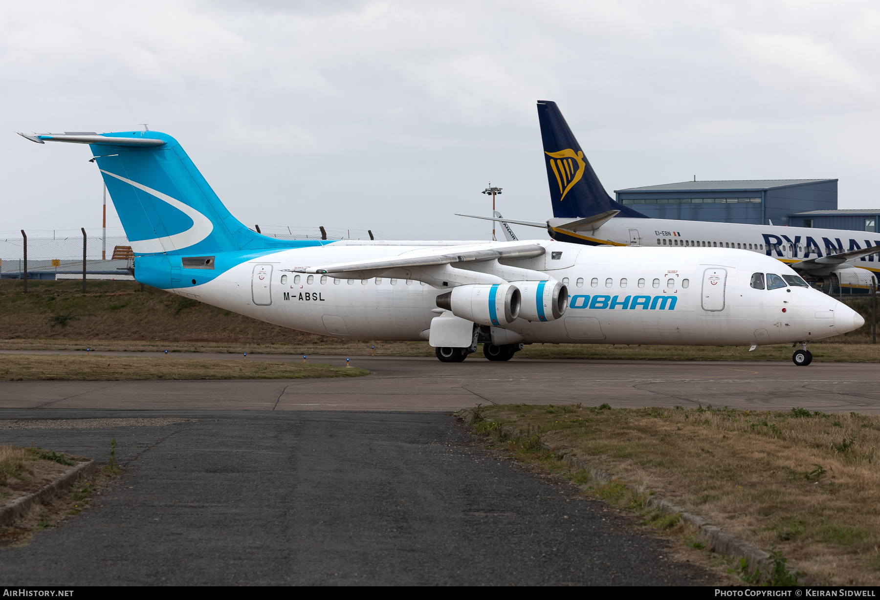 Aircraft Photo of M-ABSL | BAE Systems Avro 146-RJ100 | Cobham Aviation Services | AirHistory.net #842779