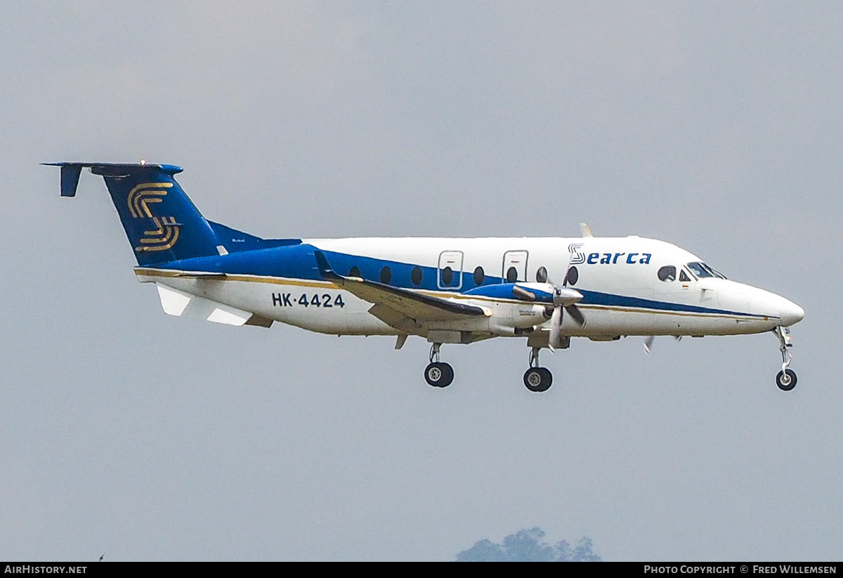 Aircraft Photo of HK-4424 | Beech 1900D | SEARCA - Servicio Aéreo de Capurgana | AirHistory.net #842781