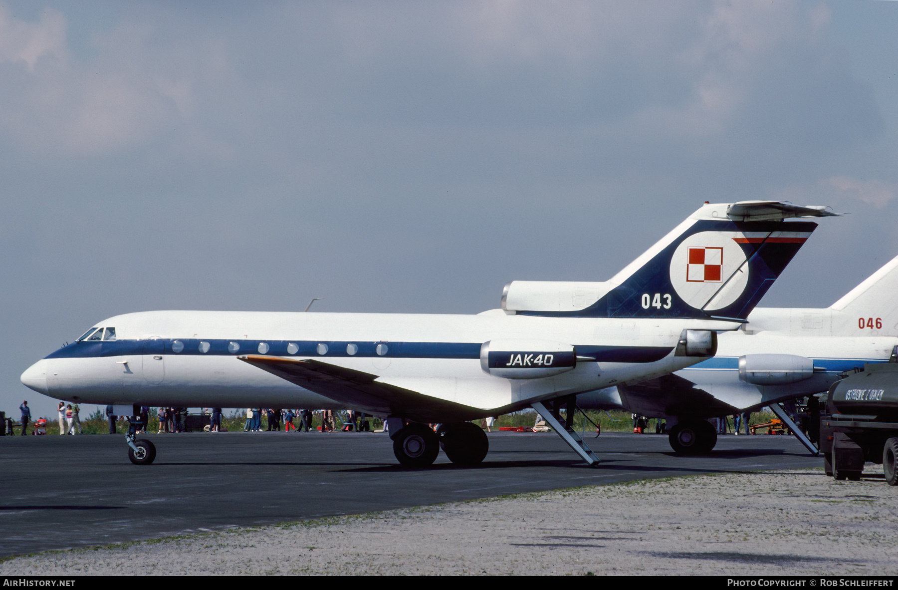 Aircraft Photo of 043 | Yakovlev Yak-40 | Poland - Air Force | AirHistory.net #842784