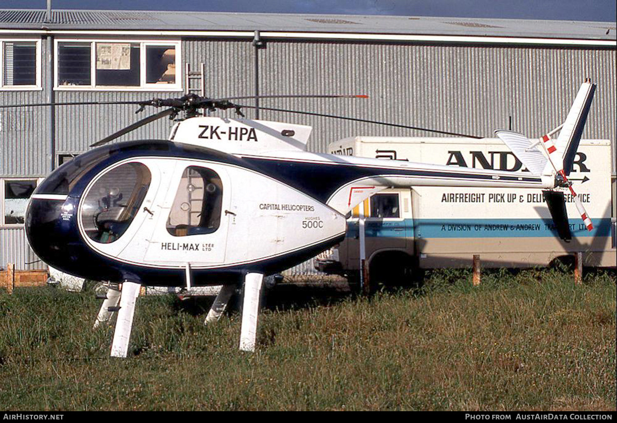 Aircraft Photo of ZK-HPA | Hughes 369HS (500C) | Capital Helicopters | AirHistory.net #842806