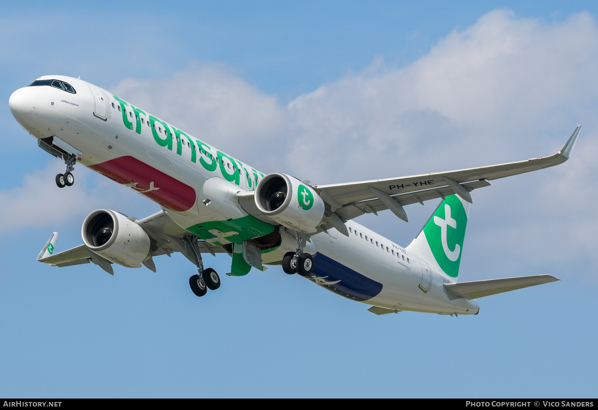 Aircraft Photo of PH-YHE | Airbus A321-252NX | Transavia | AirHistory.net #842828