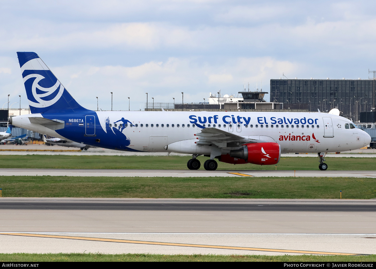 Aircraft Photo of N686TA | Airbus A320-214 | Avianca | AirHistory.net #842848
