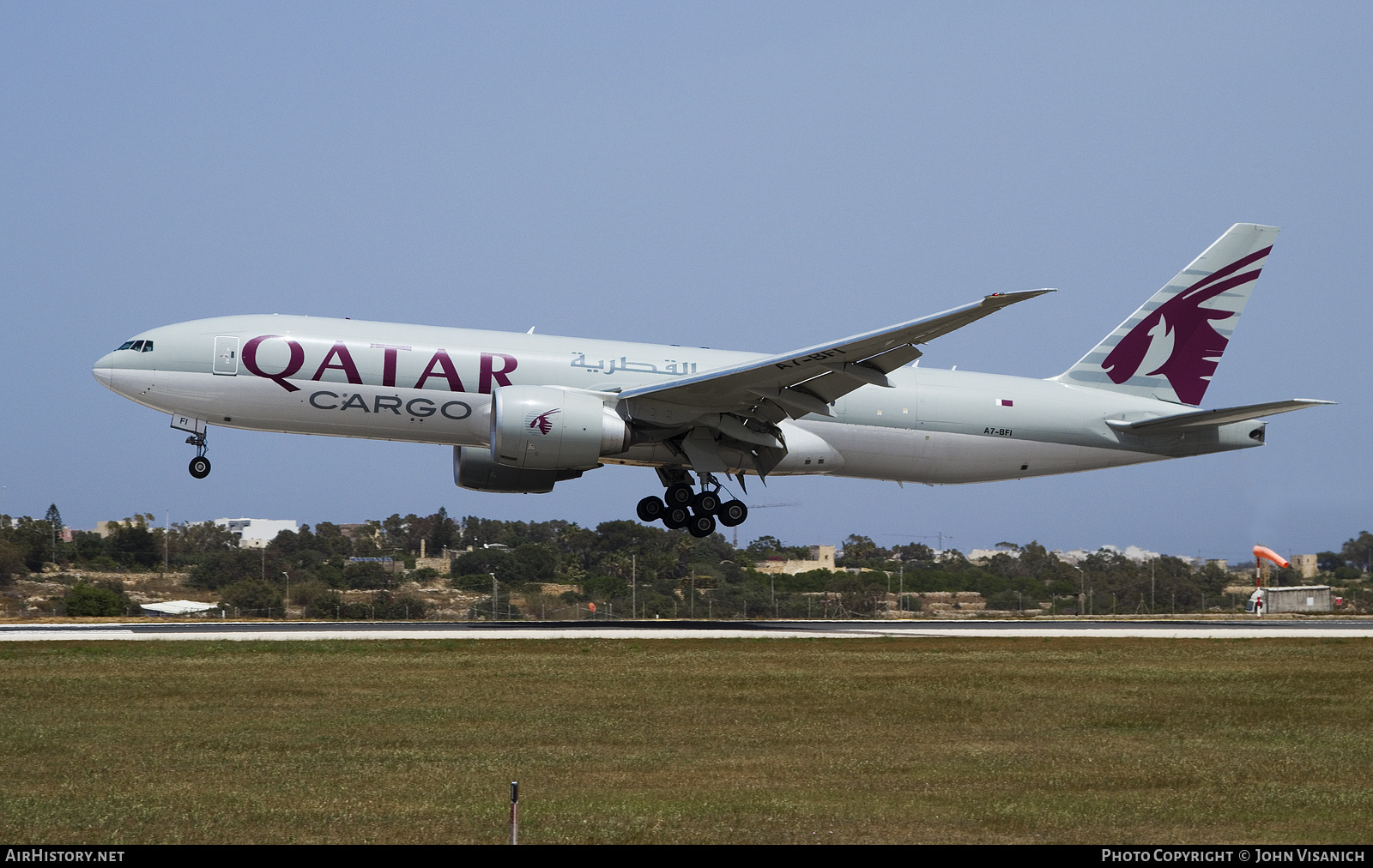 Aircraft Photo of A7-BFI | Boeing 777-FDZ | Qatar Airways Cargo | AirHistory.net #842852