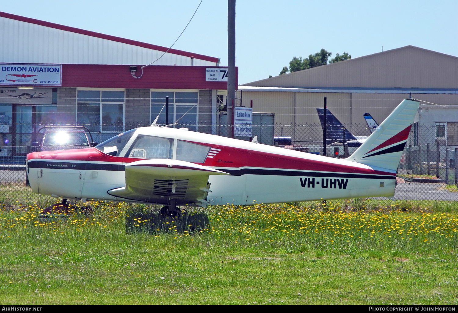 Aircraft Photo of VH-UHW | Piper PA-28-180 Cherokee B | AirHistory.net #842861