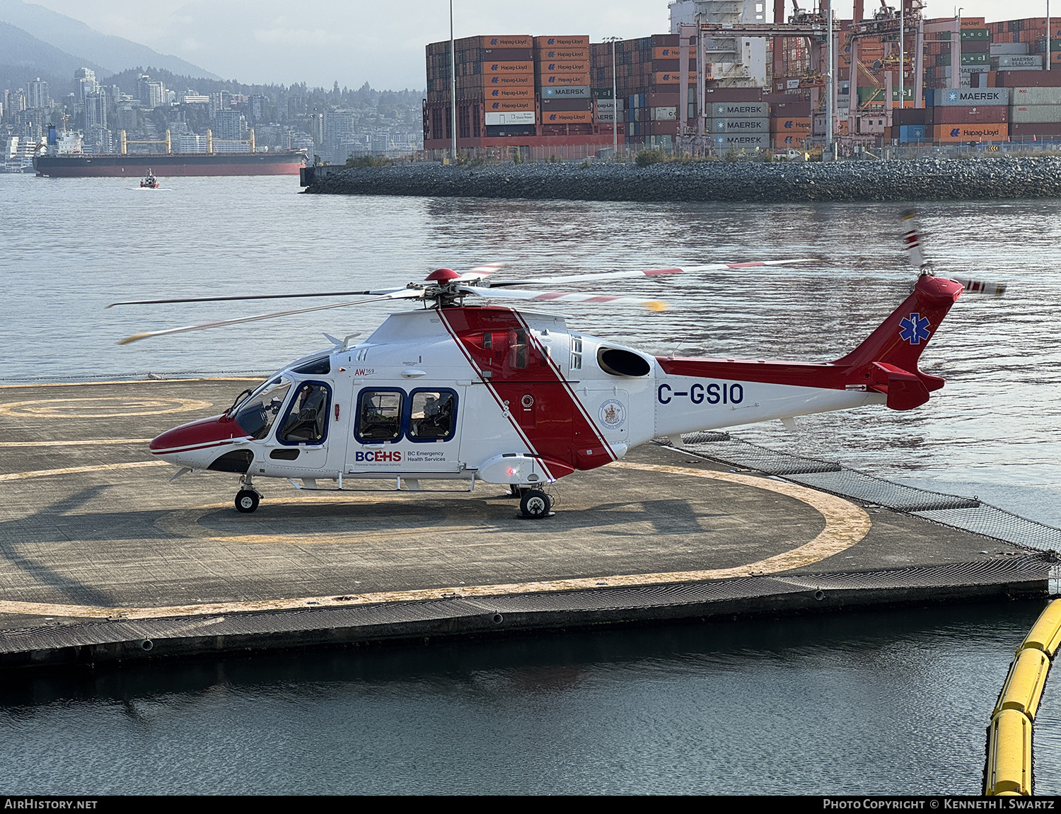 Aircraft Photo of C-GSIO | Leonardo AW-169 | BCEHS - BC Emergency Health Services | AirHistory.net #842870