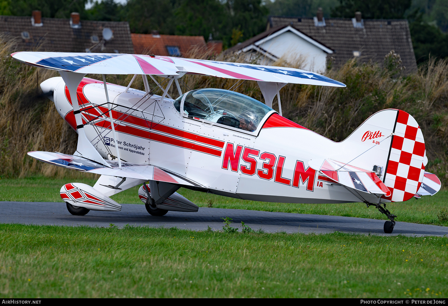 Aircraft Photo of N53LM | Pitts S-2B Special | Acroteam Meschede | AirHistory.net #842879