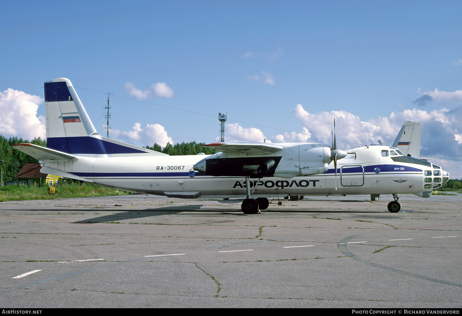 Aircraft Photo of RA-30067 | Antonov An-30 | Aeroflot | AirHistory.net #842901