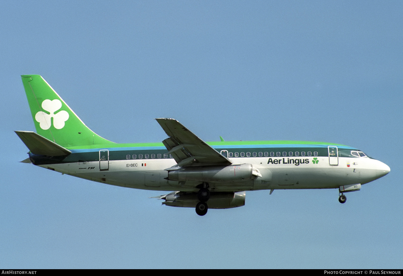 Aircraft Photo of EI-BEC | Boeing 737-248/Adv | Aer Lingus | AirHistory.net #842922