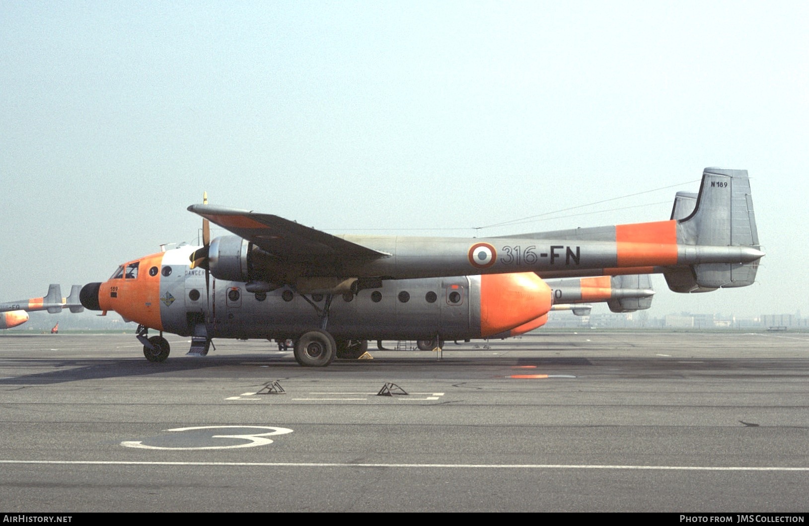 Aircraft Photo of 189 | Nord 2501F-3/RNR Noratlas | France - Air Force | AirHistory.net #842923