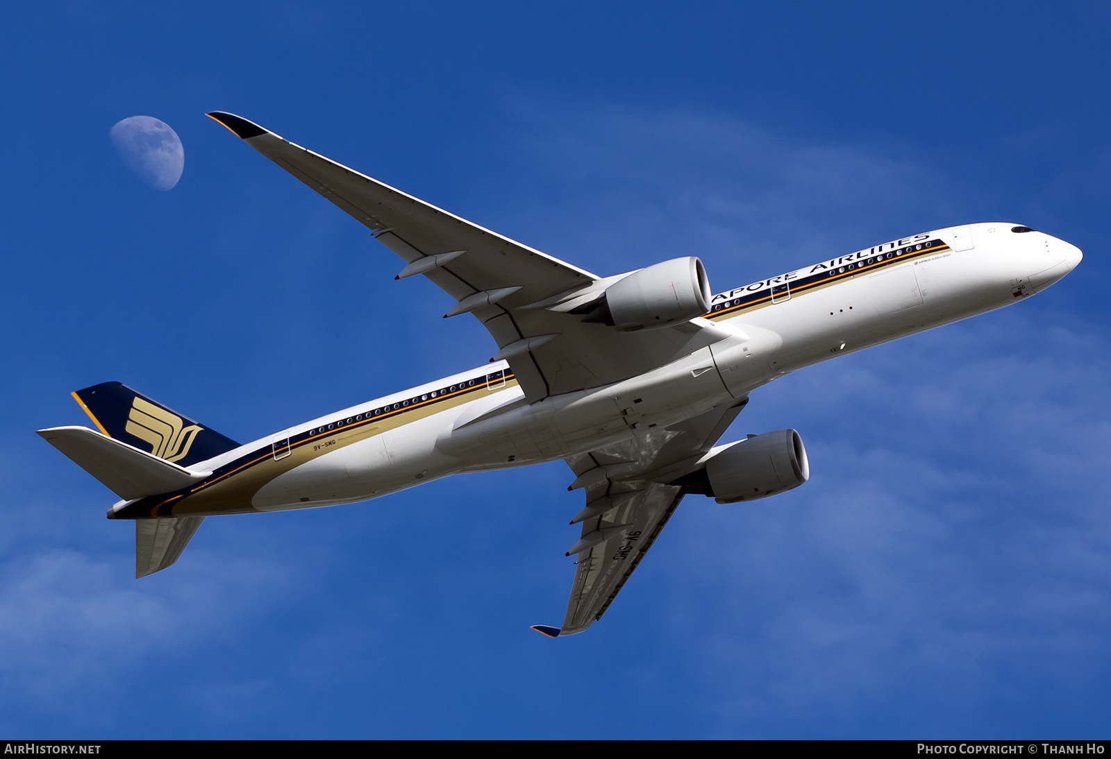Aircraft Photo of 9V-SMG | Airbus A350-941 | Singapore Airlines | AirHistory.net #842944