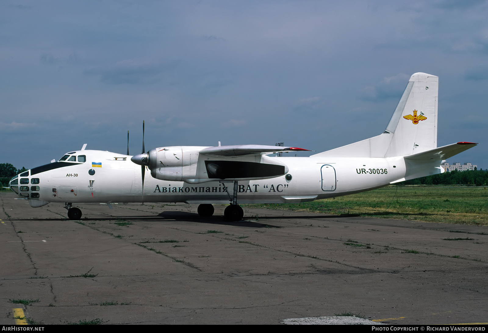 Aircraft Photo of UR-30036 | Antonov An-30 | Aviakompania VAT